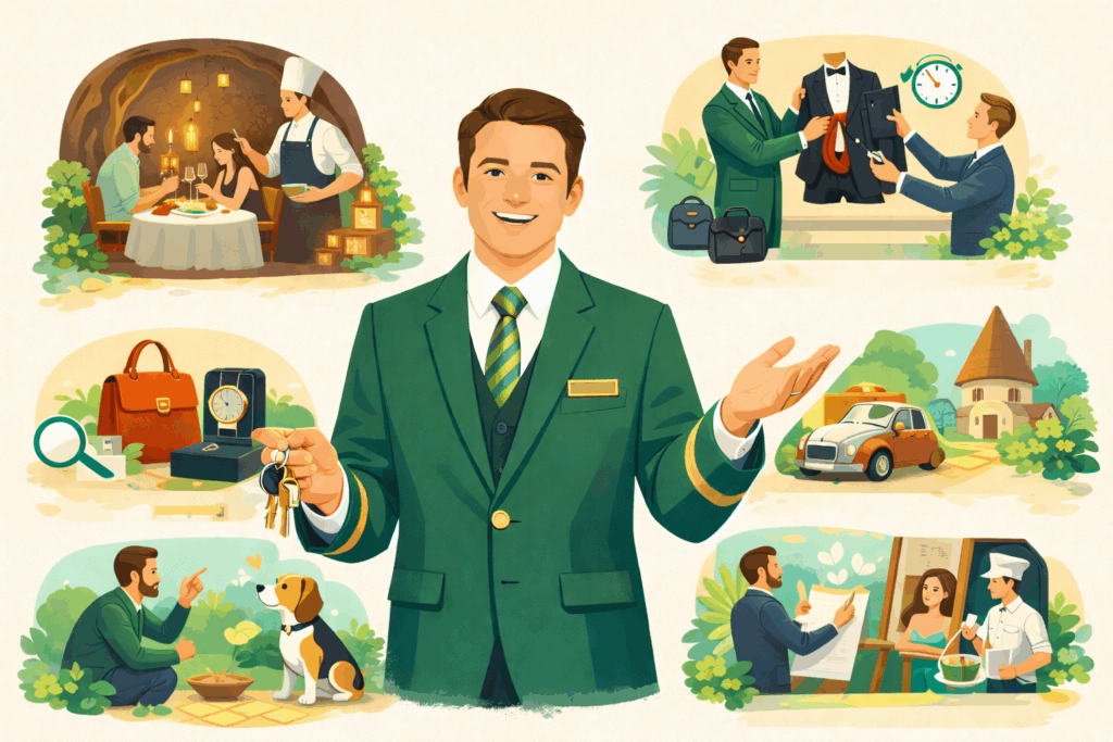 Les services les plus insolites que votre conciergerie peut vous proposer