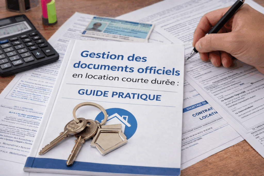 Gestion des documents officiels en location courte durée : guide