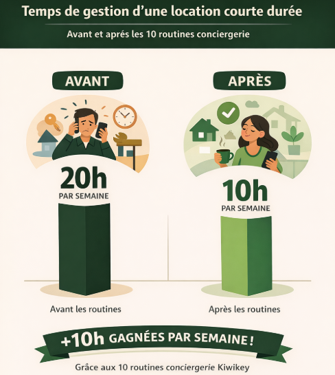 Gagner du temps grâce à la conciergerie